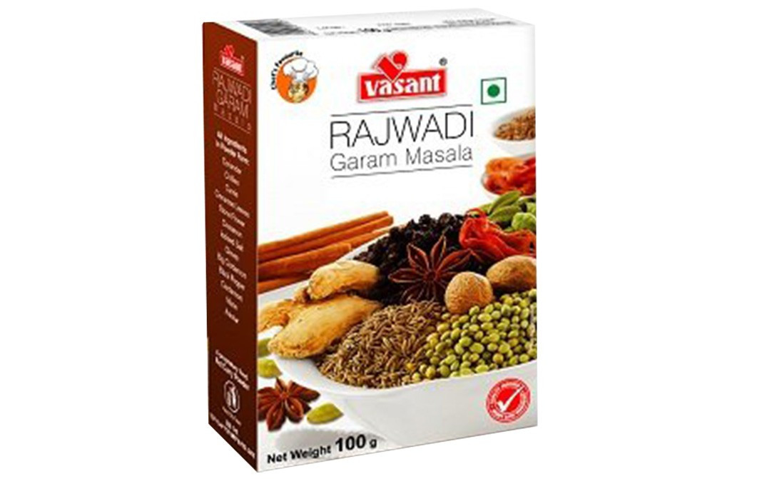 Vasant Rajwadi Garam Masala Box 100 grams Reviews Nutrition